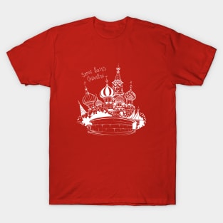 Copy of Saint Basil Cathedral in Moscow T-Shirt